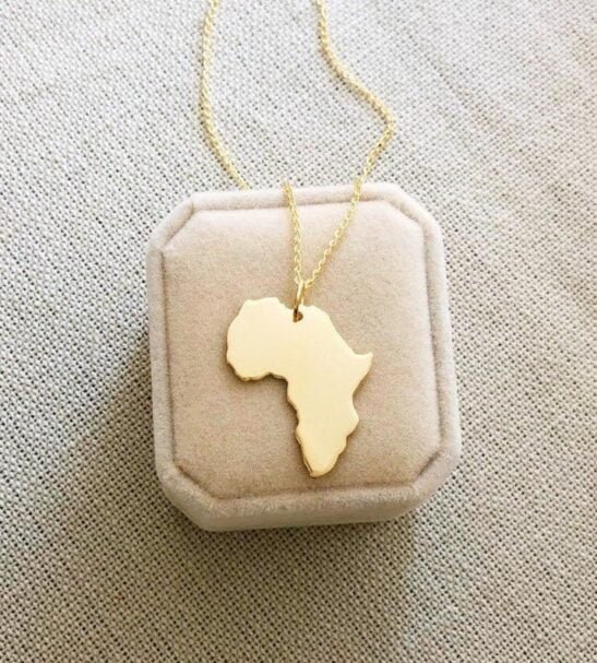 Collar Africa Oro Africandreamland Artelovers