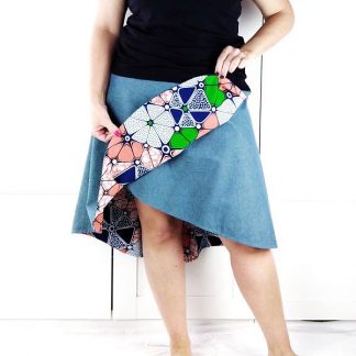 Falda Cruzada la costurera inquieta ARteLovers