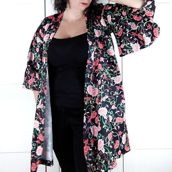 atractivo Propuesta alternativa junio Patrón Kimono Talla Grande Diseñado Por La Costurera Inquieta.