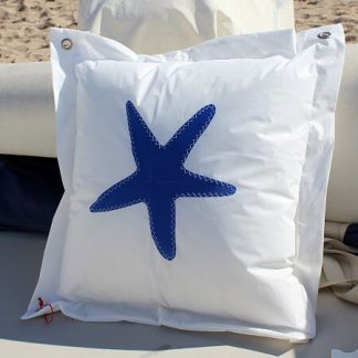 cojin marinero maurizio hecho de velas de barco aqualata artelovers