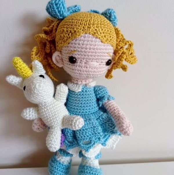 Amigurumi Crochet Silvia Por Chipigurumi.