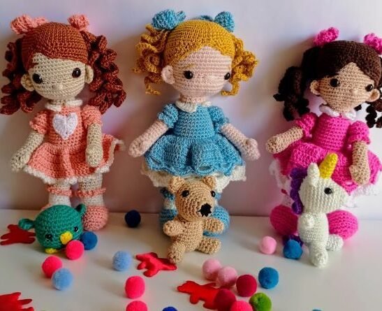 Compra Muñeca De Crochet Hecha A Mano Por Chipigurumi Para Artelovers