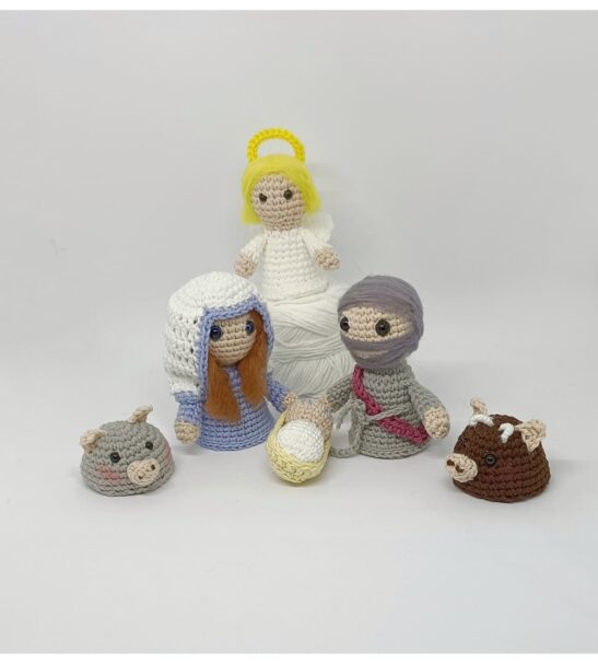 Belen Navidad Crochet Cositaseva Hazloquetedelalalana