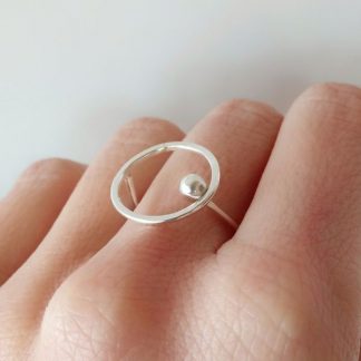 Anillo ajustable circular detalle