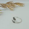 Anillo ajustable hojas Anna Gil joies para ArteLovers