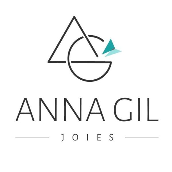 Logo Anna Gil Jewelry Vertical Blanc 02 Quadrat &Bull; Artelovers