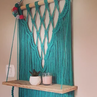 Tapiz con estante de Pared de algodón de Entre Enre2 para Artelovers