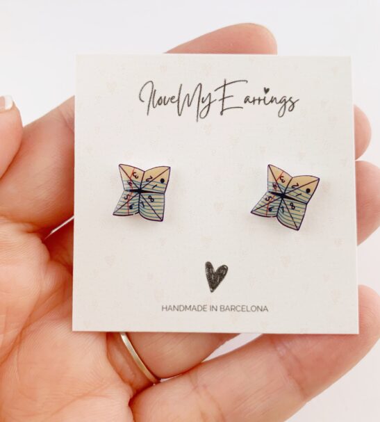 Pendientes Cootie Catcher