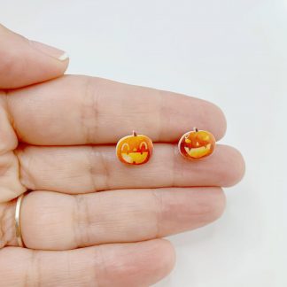 Pendientes calabaza Halloween