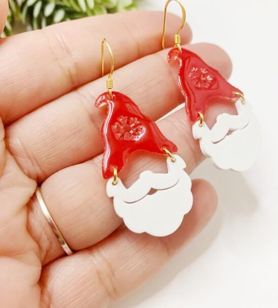 Pendientes De Santa Claus