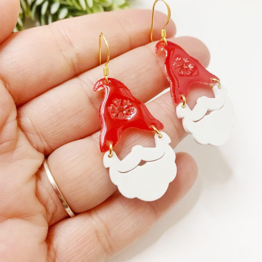 Pendientes De Santa Claus