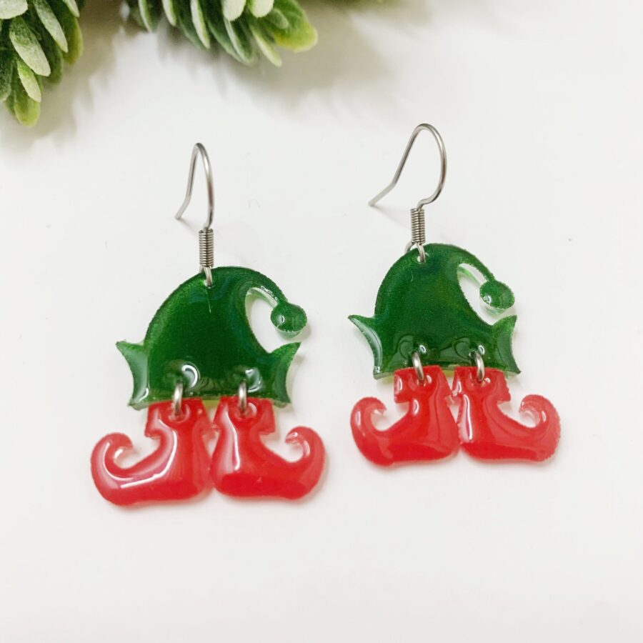 Pendientes Elfos De Navidad