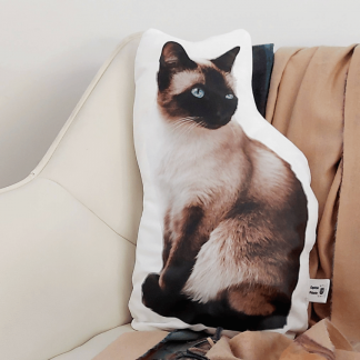 Cojín personalizado con la foto de tu mascota.