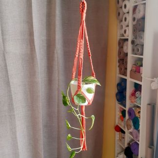 Porta Macetas macramé