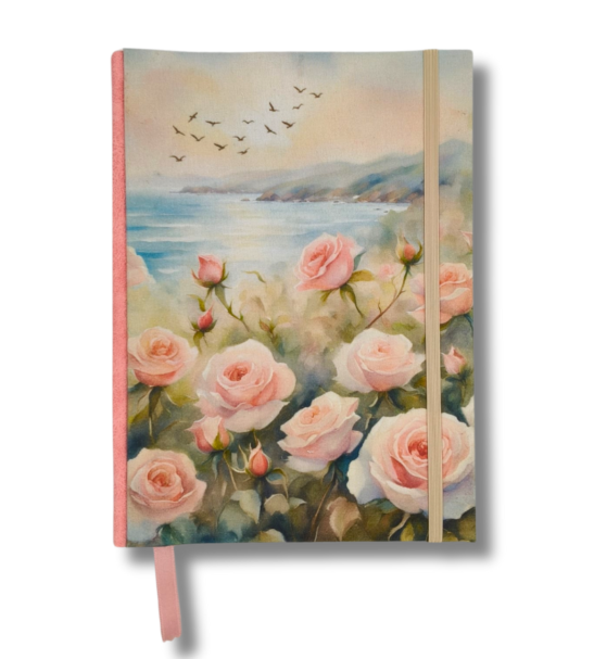 Cuaderno A5 Rosas Sonrisas De Ratona