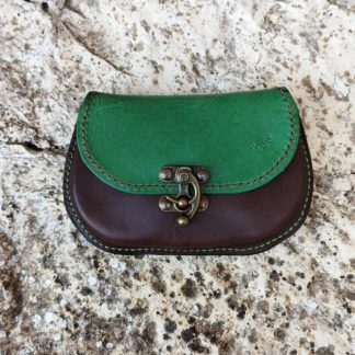 Monedero cuero colores Alamares