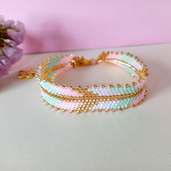 pulsera colores pastel