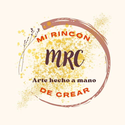 Logo de Mi Rincón de Crear. tienda onfline de Regalos para decorar tu hogar. Crado por Raquel de Mi Rincón de crear.
