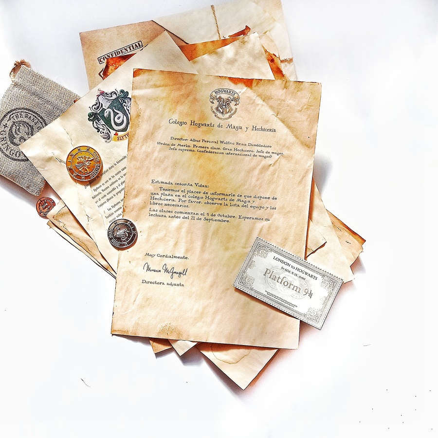 Pack carta escuela mundo mágico