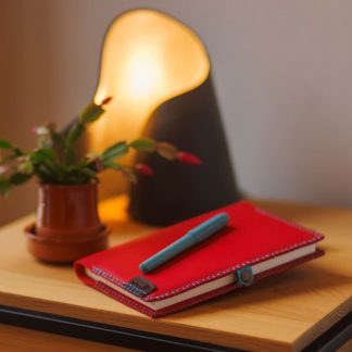 Funda cuaderno cuero