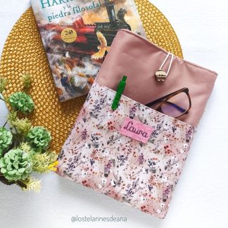 Funda Libro Bolsillo - Flores