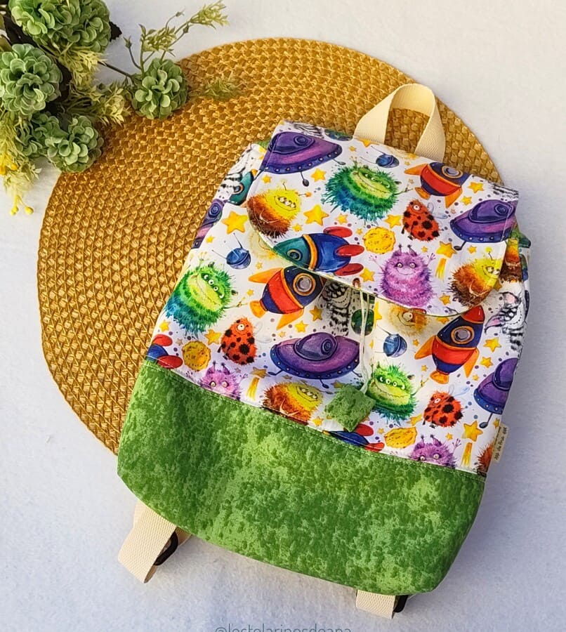 Mochila Infantil Naves Espaciales Extraterrestres