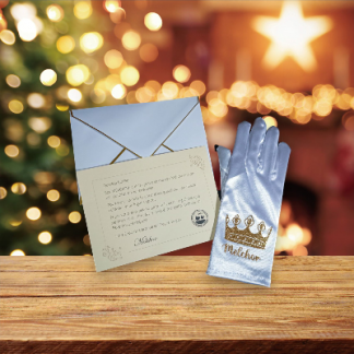 Guante y carta Rey Mago Melchor