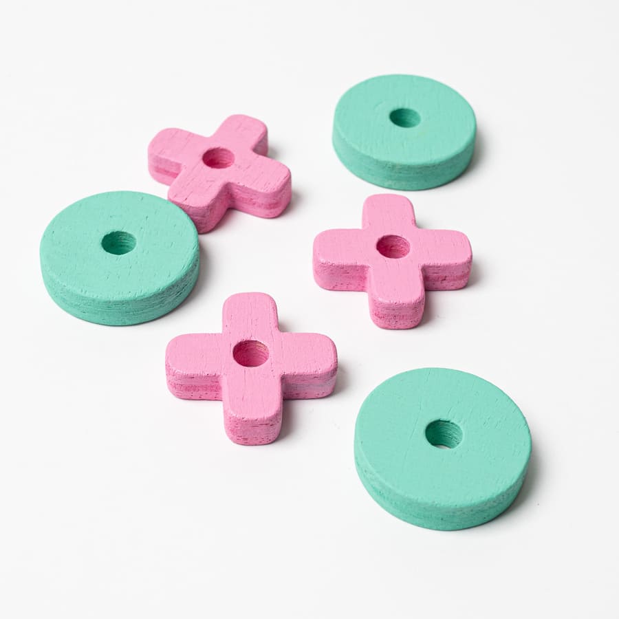 Tres en Raya en madera · Juego de mesa Tres en Raya · Tienda de simple para ArteLovers Market Tres en Raya en madera - Imagen 4