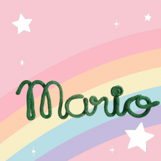 Nombre Mario tricotín