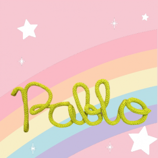 Nombre Pablo tricotín