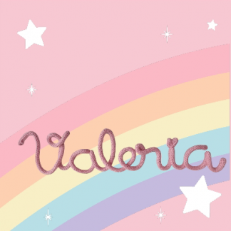 Nombre Valeria tricotín