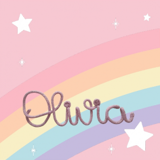 Nombre Olivia tricotín