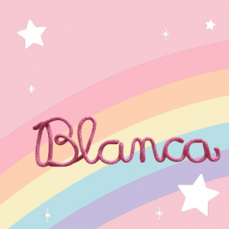 Nombre Blanca tricotín