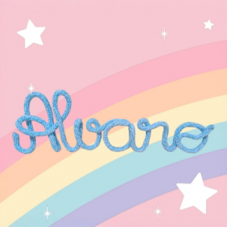 Nombre Álvaro tricotín