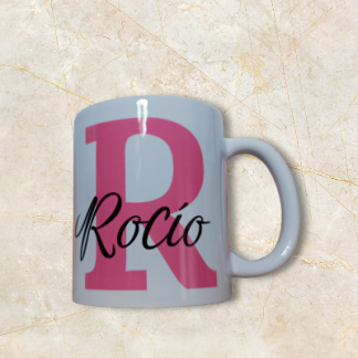 Taza personalizada Inicia y nombre