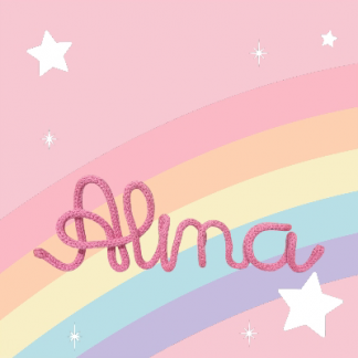 Nombre Alma tricotín