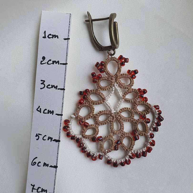 Pendientes flamenca · Pendientes para traje de flamenca · Tienda de simple para ArteLovers Market Pendientes flamenca - Imagen 4