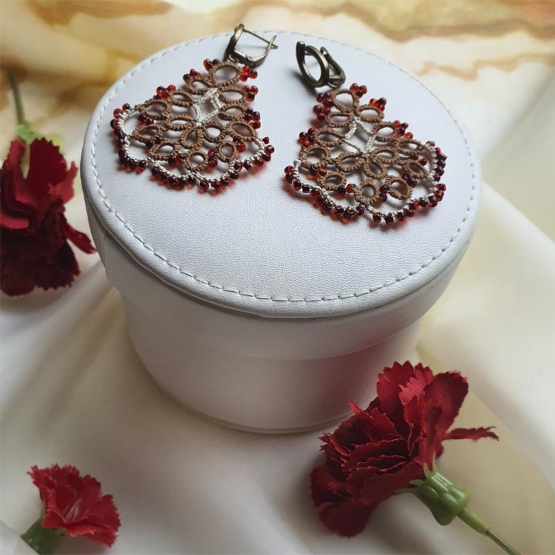 Pendientes flamenca · Pendientes para traje de flamenca · Tienda de simple para ArteLovers Market Pendientes flamenca - Imagen 5