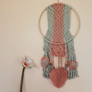 Tapiz Circular Macramé Nicomaty