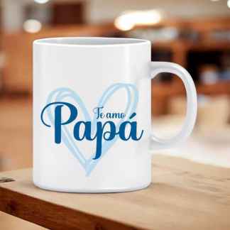ArteLovers regalos hechos a mano por mujeres artesanas · · Tienda de para ArteLovers Market Taza Te Amo Papá