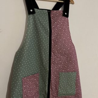 Pichi/ Babi/ Estola maestra. Morado y mint.