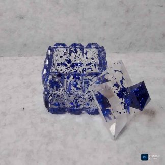 Joyero de resina epoxi