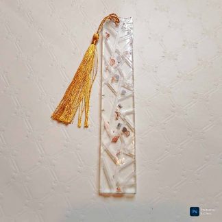 Marcapáginas de resina epoxi