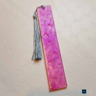 Marcapáginas de resina epoxi