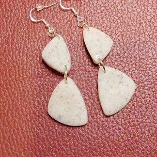 Pendientes artesanales de arcilla polimérica