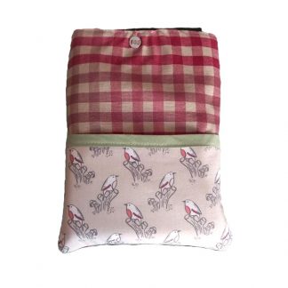 ArteLovers regalos hechos a mano por mujeres artesanas · · Tienda de para ArteLovers Market Funda de libro Pajaritos