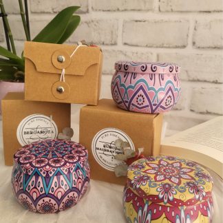 Velas de meditación y bienestar