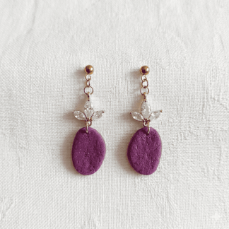 Pendientes artesanales de arcilla polimérica. ENVÍO GRATIS