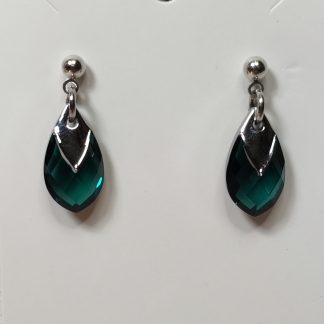 ArteLovers regalos hechos a mano por mujeres artesanas · · Tienda de para ArteLovers Market pendientes de gota de esmeralda swarovski