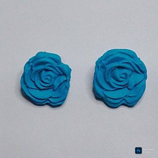 Pendientes artesanales de arcilla polimérica